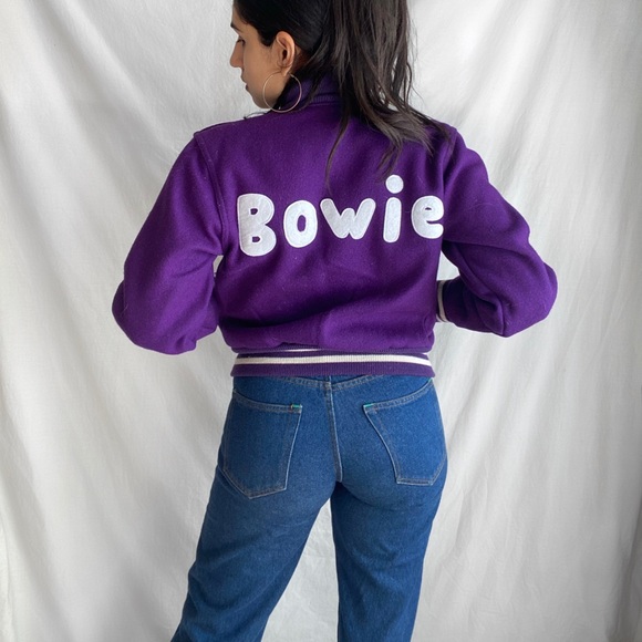 VINTAGE BOWIE LETTERMAN JACKET 🏹🏹 - Picture 8 of 10